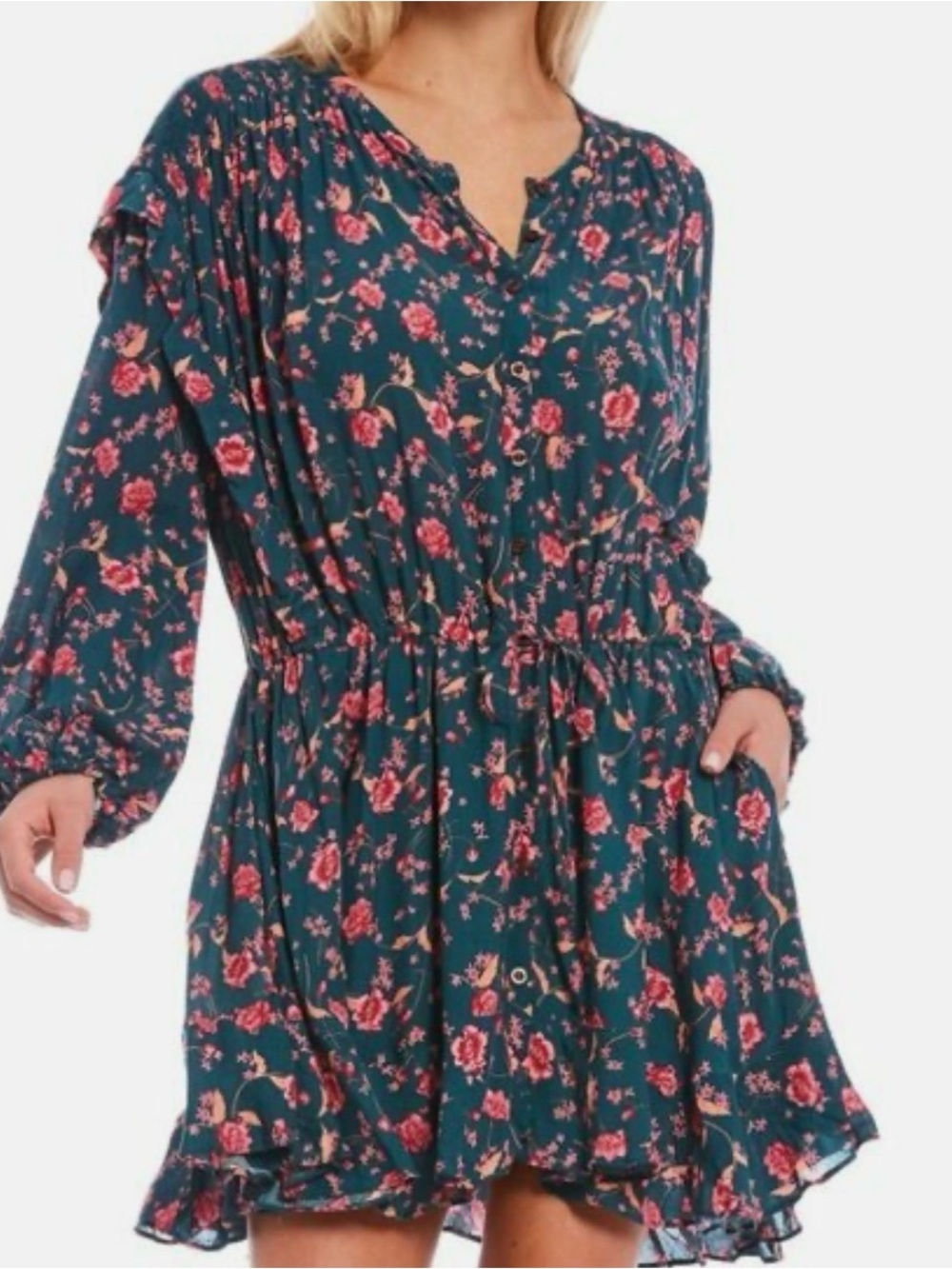 Free People Flower Field Mini dress